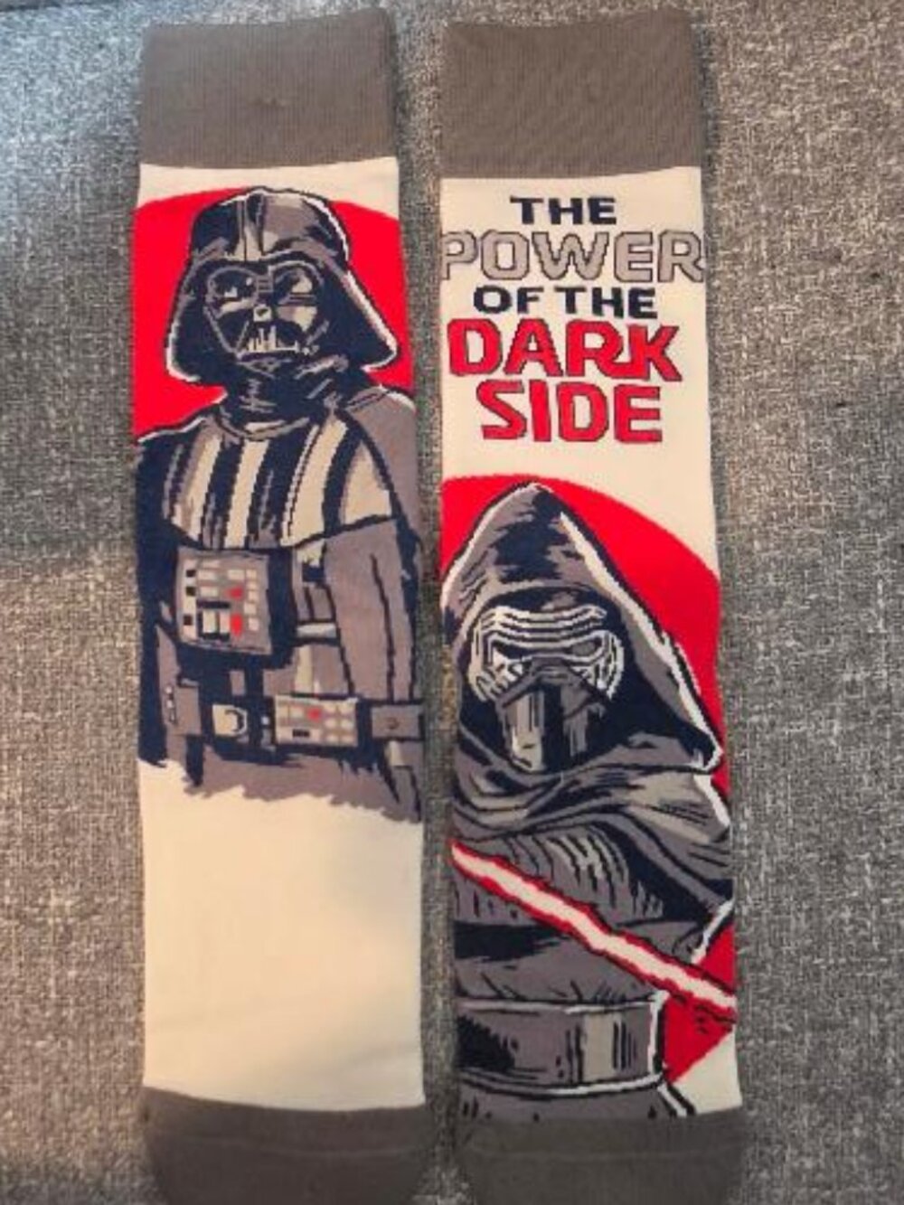 Star Wars Darth Vader Dark Side Novelty Crew Socks